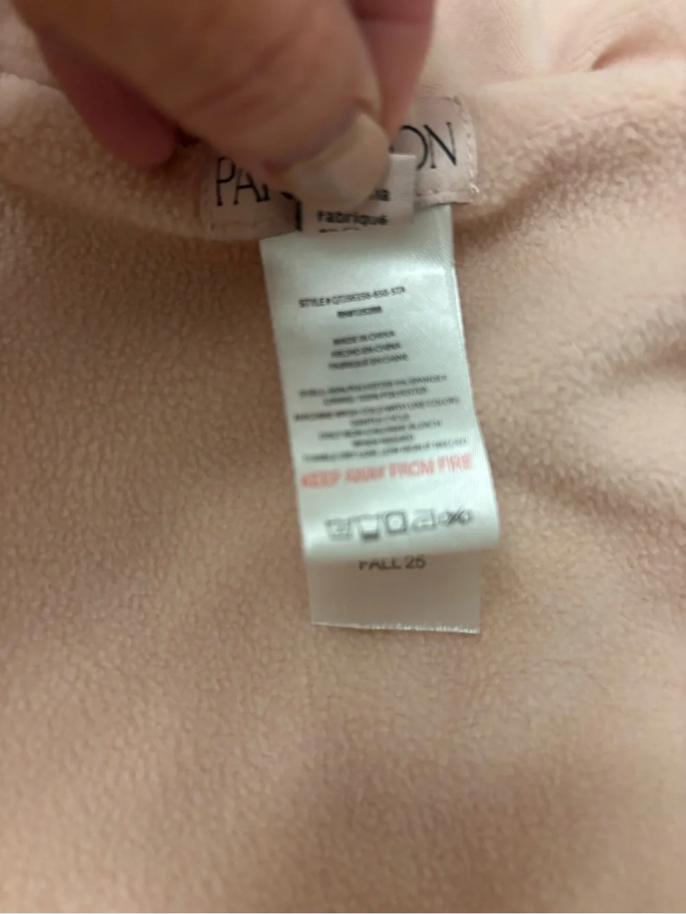 Paris Hilton Quilted Hooded Baby One-Piece in Light Pink